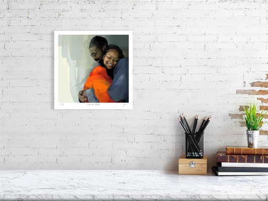 Love the Moment — Archival Print Edition of 50 - Will Flavell Art