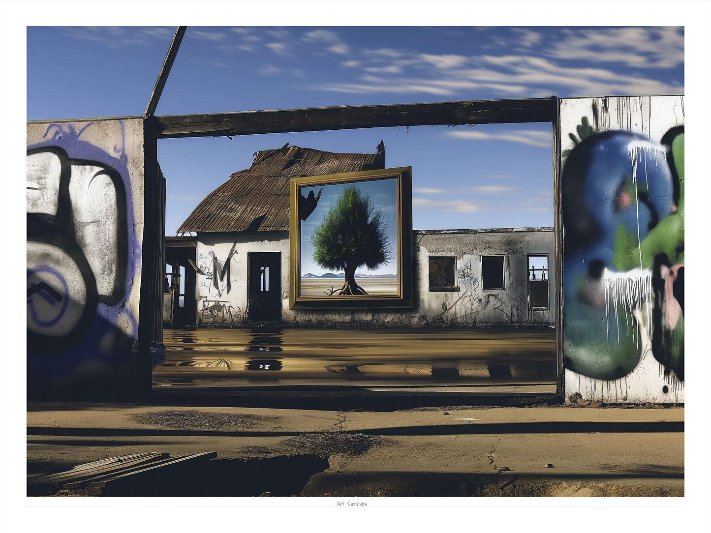Art Survives — Archival Print Edition of 25 - Will Flavell Art