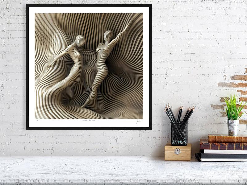 Become The Music — Archival Print Edition of 15 - Will Flavell Art