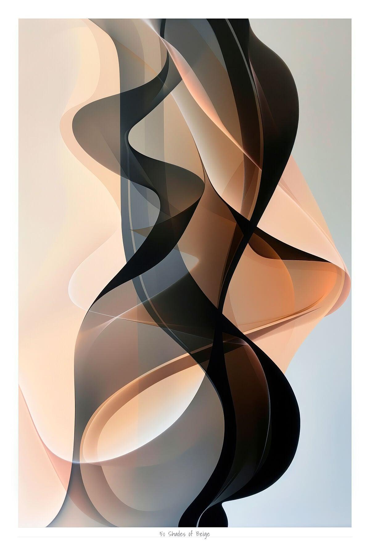 50 Shades of Beige — Archival Print Edition of 15 - Will Flavell Art
