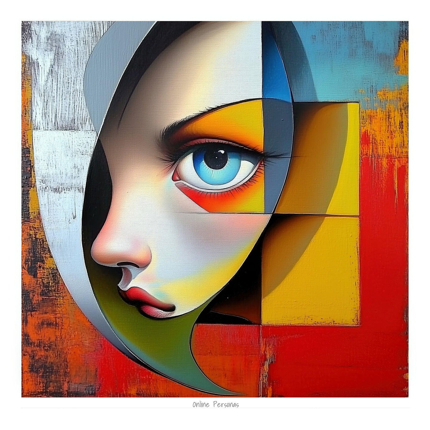 Online Personas — Archival Print Edition of 15 - Will Flavell Art