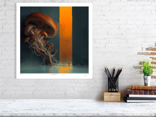 Fungal World 2 — Archival Print Edition of 30 - Will Flavell Art