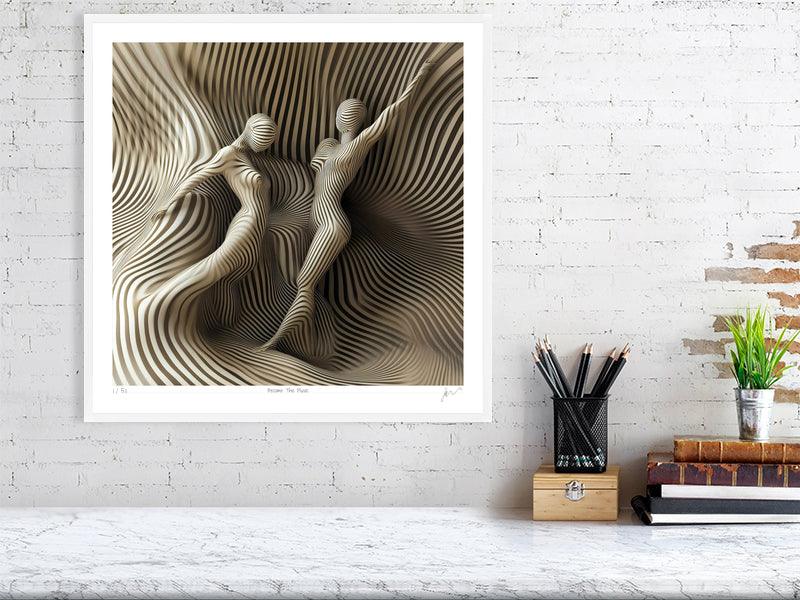 Become The Music — Archival Print Edition of 15 - Will Flavell Art