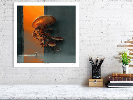 Fungal World — Archival Print Edition of 30 - Will Flavell Art