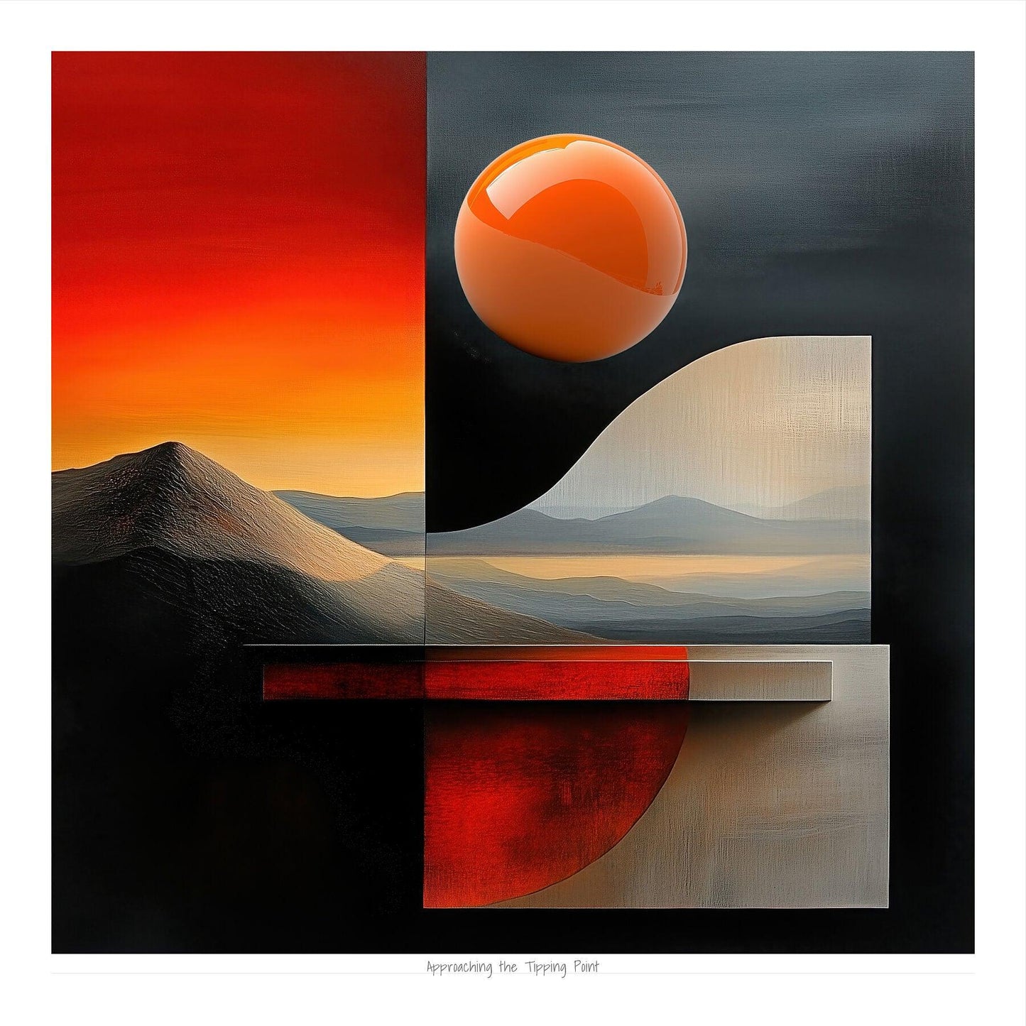 Approaching the Tipping Point — Archival Print Edition of 20 - Will Flavell Art