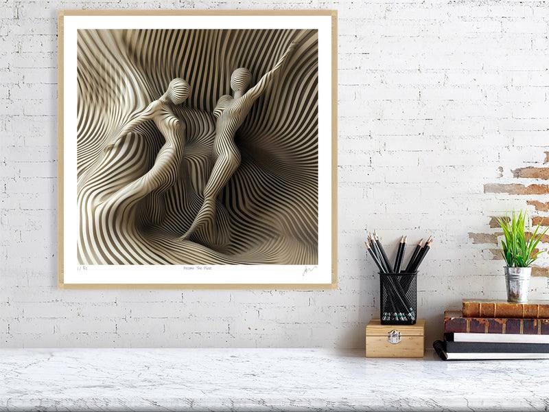 Become The Music — Archival Print Edition of 15 - Will Flavell Art