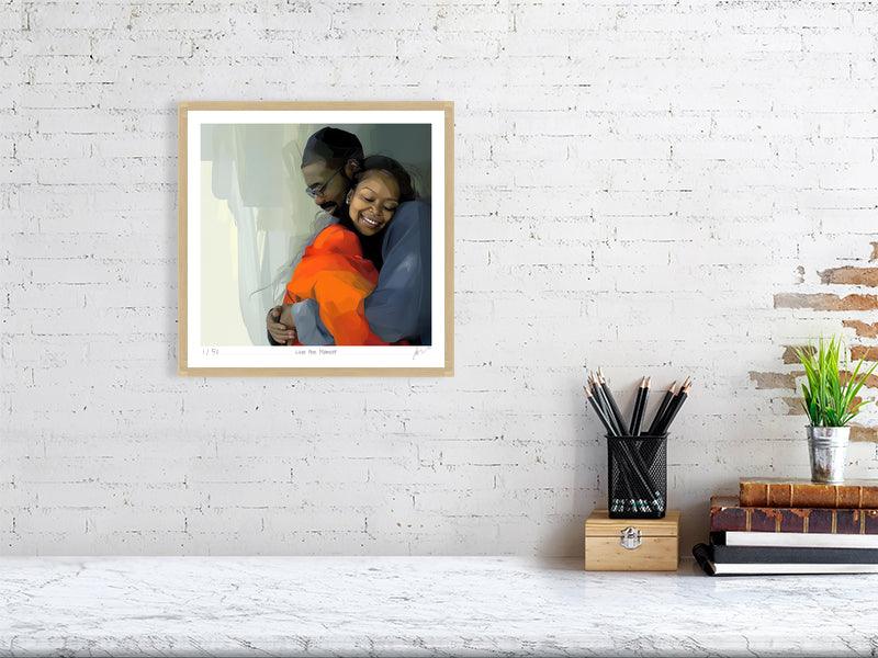 Love the Moment — Archival Print Edition of 50 - Will Flavell Art
