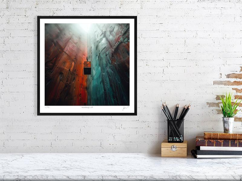 Heisenberg's Lift — Archival Print Edition of 30 - Will Flavell Art