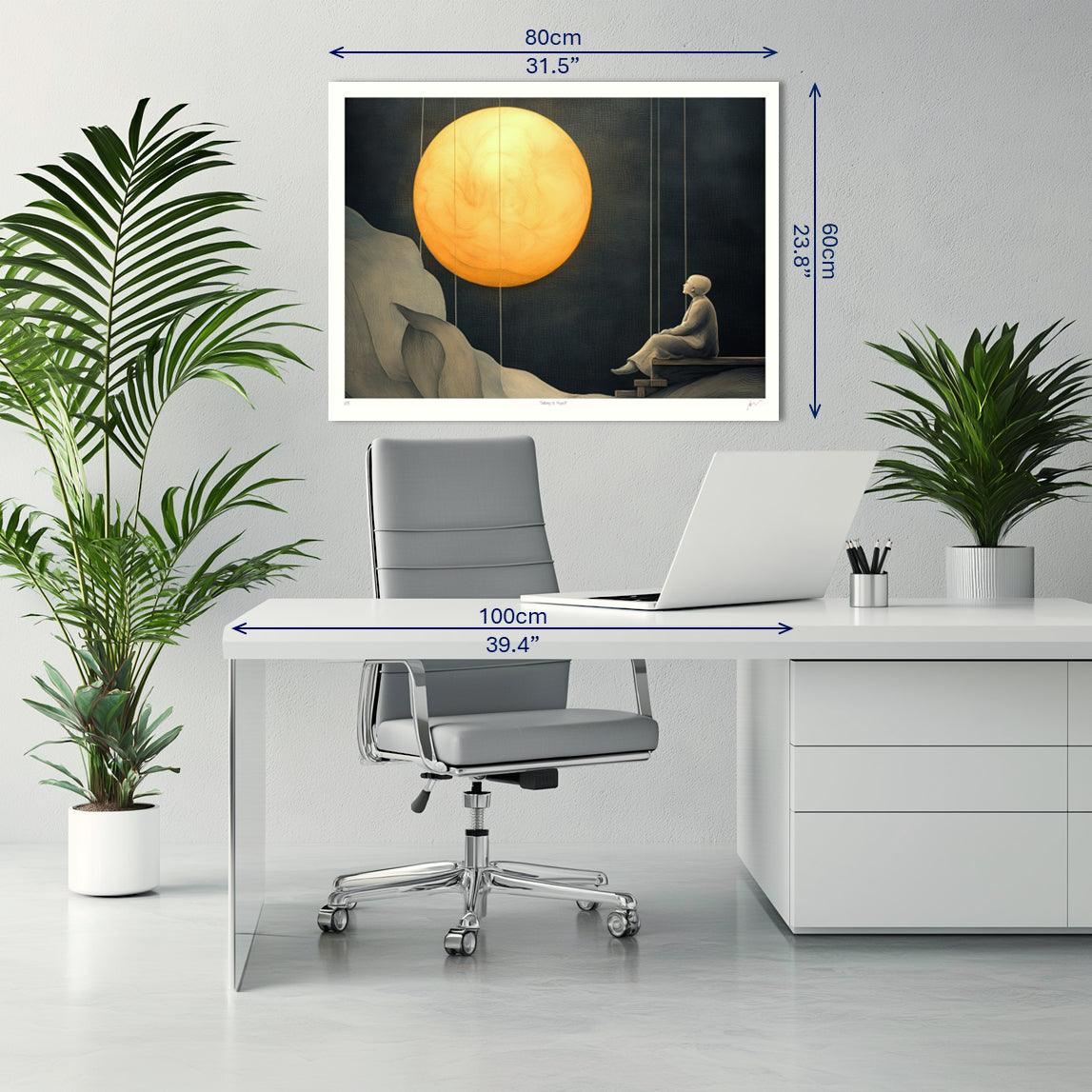 Talking to Myself — Archival Print Edition of 15 - Will Flavell Art