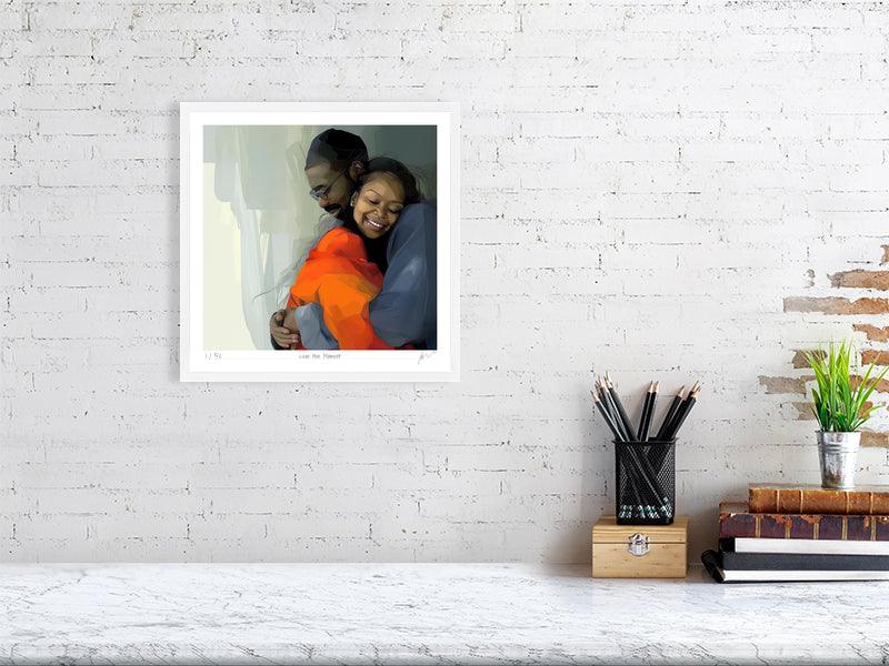 Love the Moment — Archival Print Edition of 50 - Will Flavell Art