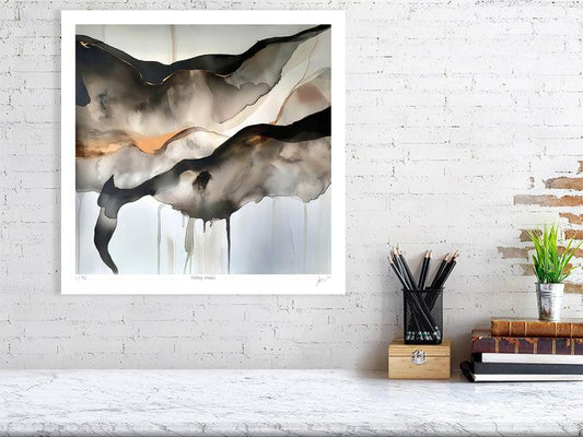 Melting Whales — Archival Print Edition of 15 - Will Flavell Art