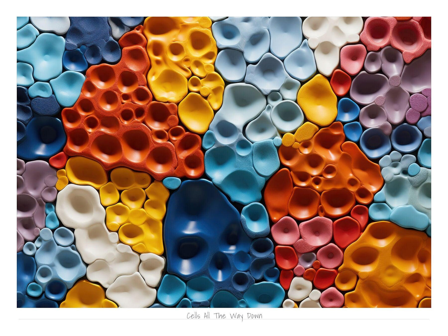 Cells All The Way Down — Archival Print Edition of 25 - Will Flavell Art