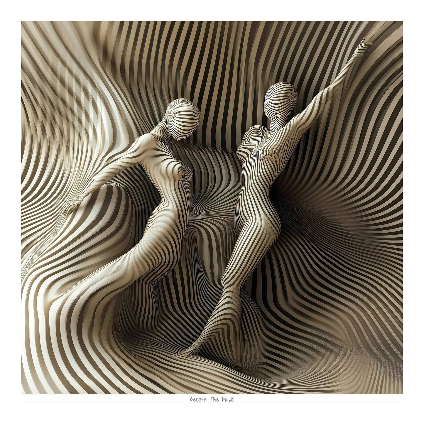 Become The Music — Archival Print Edition of 15 - Will Flavell Art