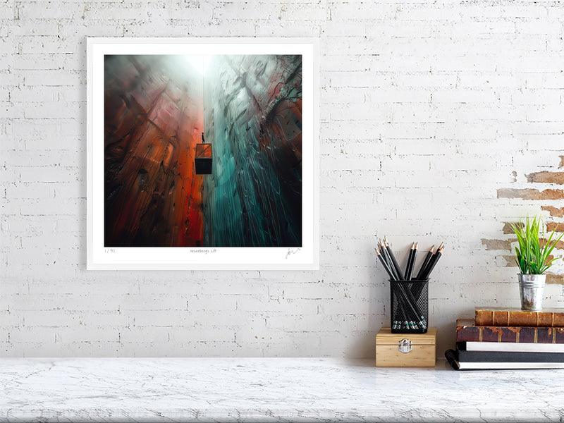 Heisenberg's Lift — Archival Print Edition of 30 - Will Flavell Art