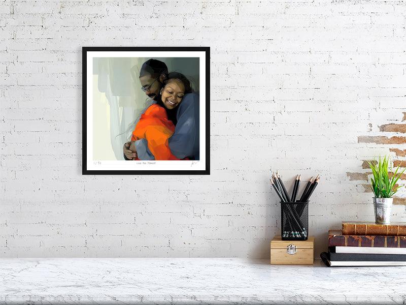 Love the Moment — Archival Print Edition of 50 - Will Flavell Art