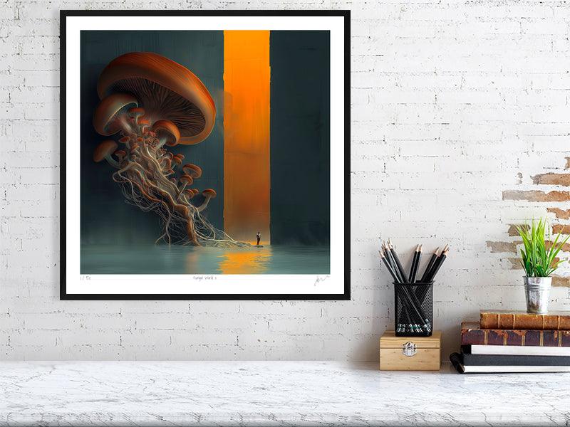 Fungal World 2 — Archival Print Edition of 30 - Will Flavell Art