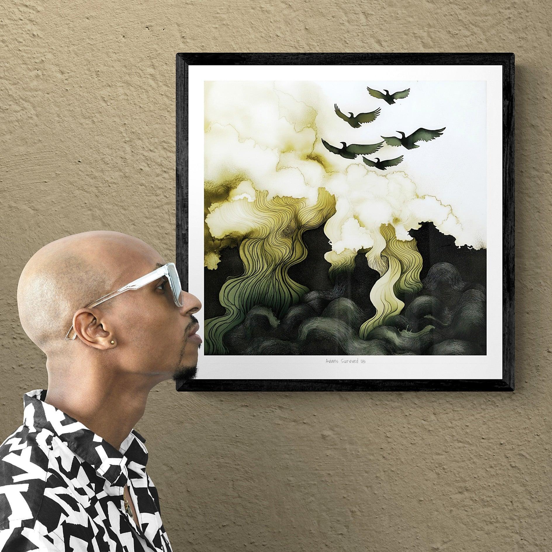 Avians Survived Us — Archival Print Edition of 25 - Will Flavell Art