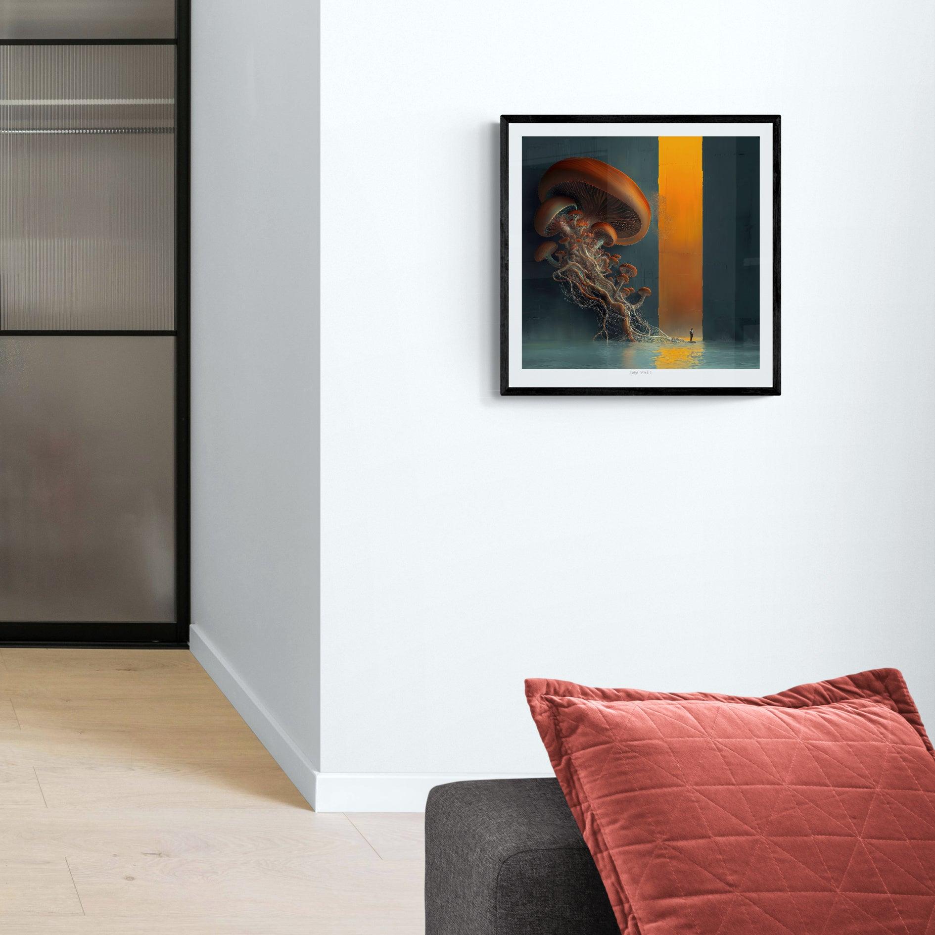 Fungal World 2 — Archival Print Edition of 30 - Will Flavell Art