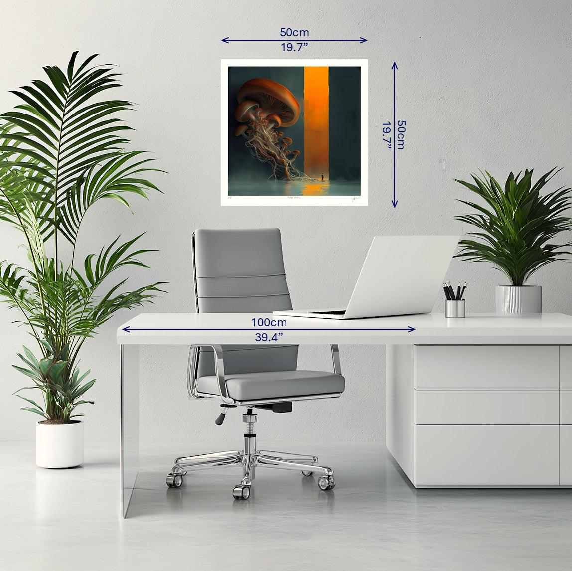 Fungal World 2 — Archival Print Edition of 30 - Will Flavell Art