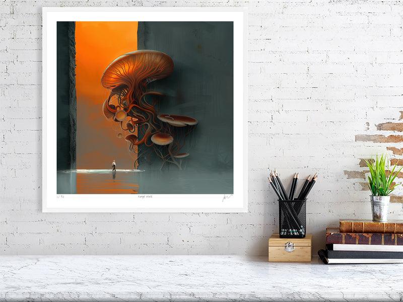 Fungal World — Archival Print Edition of 30 - Will Flavell Art