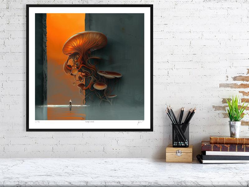 Fungal World — Archival Print Edition of 30 - Will Flavell Art